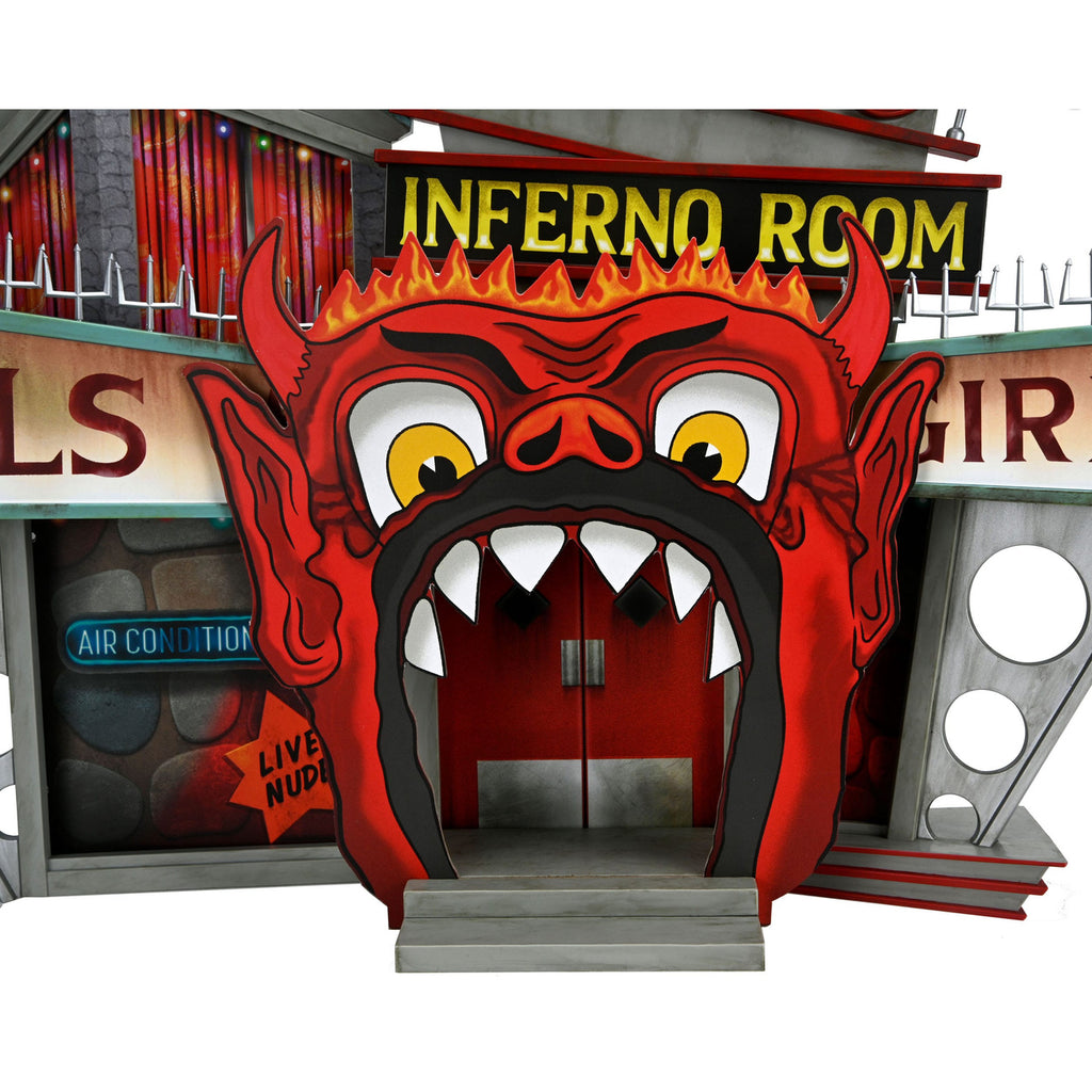 Immagine del prodotto Beetlejuice (1988) Diorama Trenchcoat with Spikes Inferno