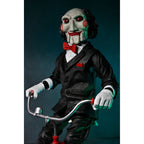 Immagine del prodotto Action figure Saw con suoni Billy con triciclo 30 cm