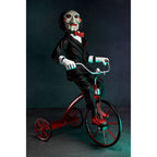 Immagine del prodotto Action figure Saw con suoni Billy con triciclo 30 cm