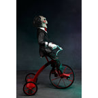 Immagine del prodotto Action figure Saw con suoni Billy con triciclo 30 cm