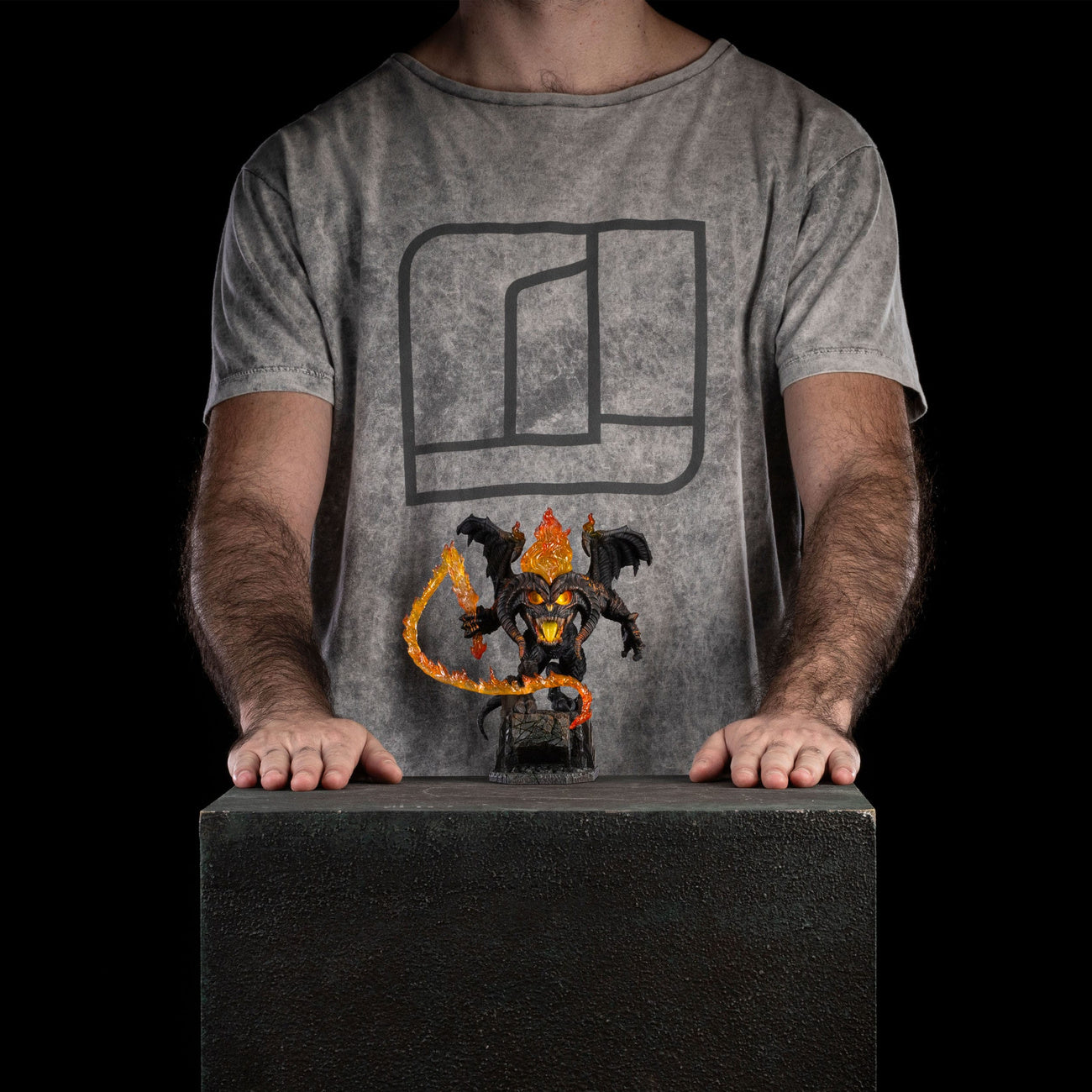 Immagine del prodotto Il Signore degli Anelli figura PVC Mini Co. Balrog 17 cm