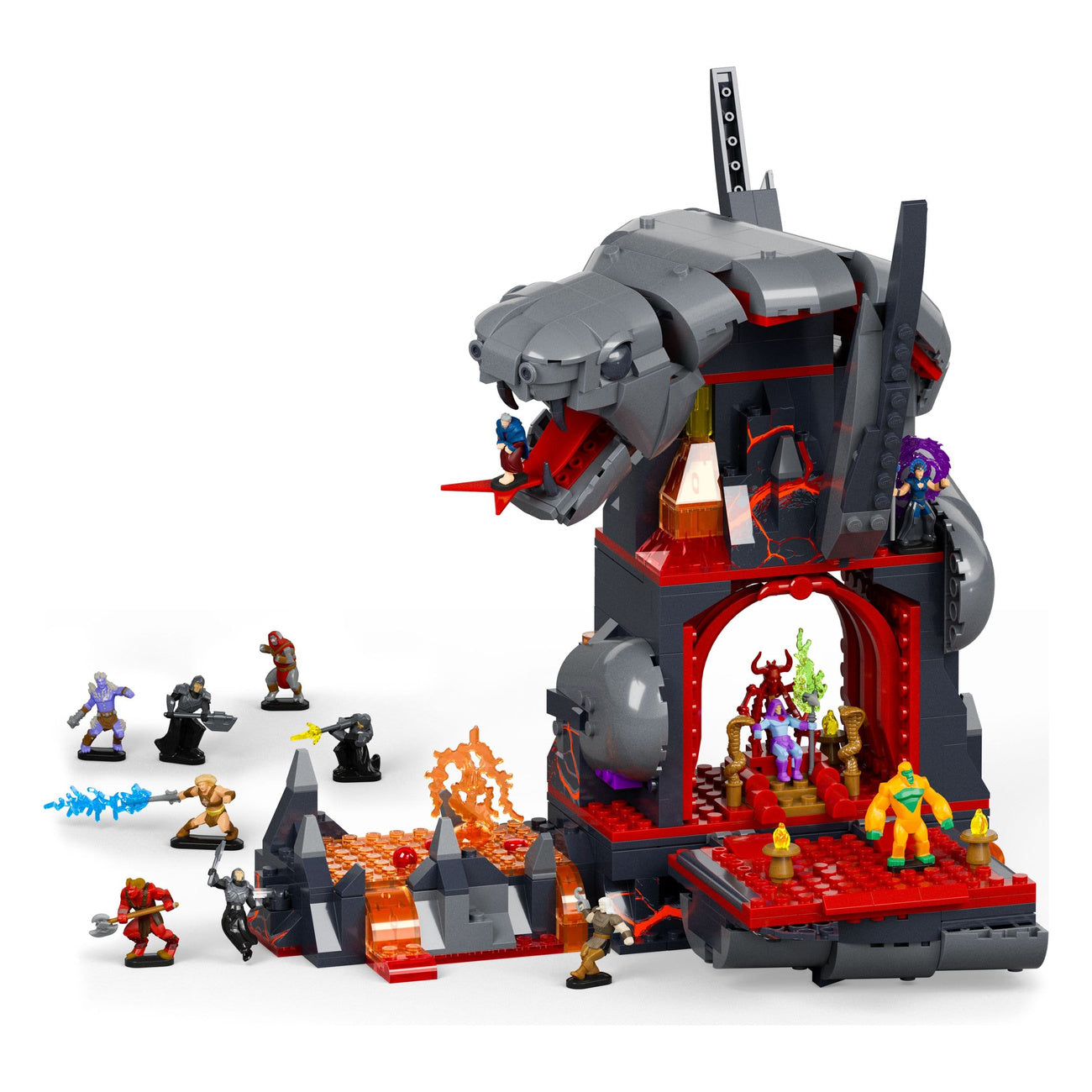 Immagine del prodotto Masters of the Universe Mattel Brick Shop Set di costruzione Snake Mountain