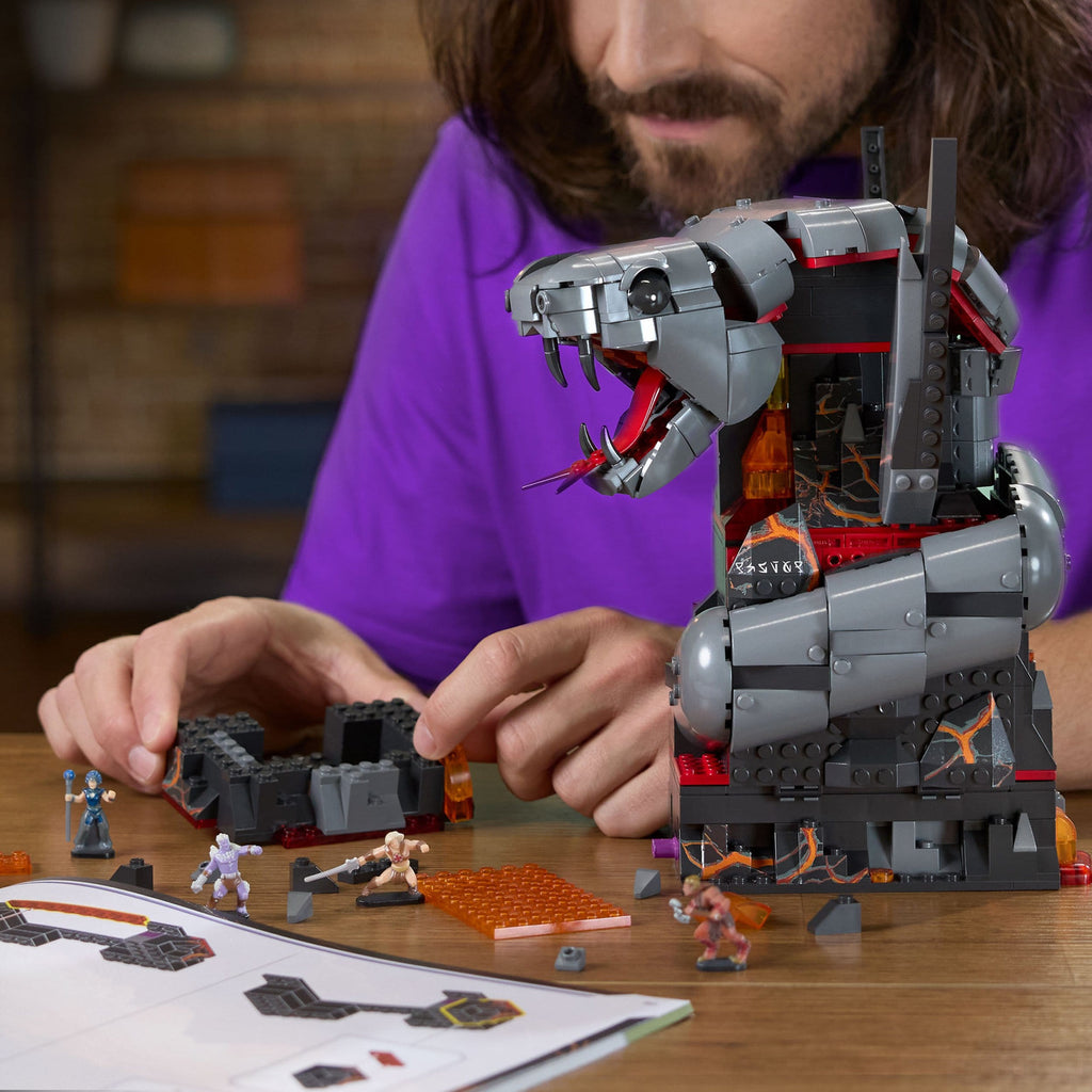 Immagine del prodotto Masters of the Universe Mattel Brick Shop Set di costruzione Snake Mountain