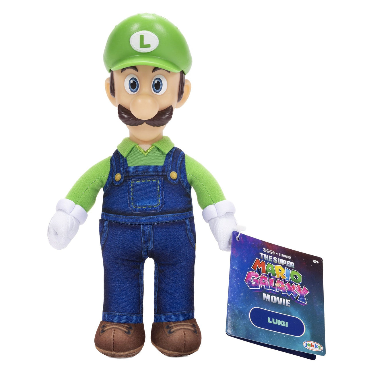 Immagine del prodotto Peluches Luigi 23 cm The Super Mario Bros. Il Film