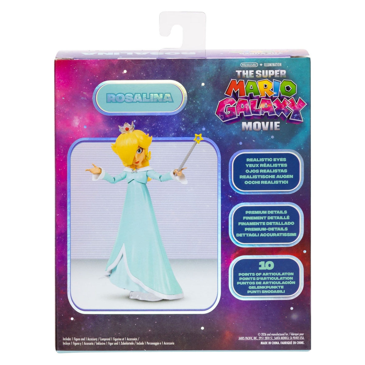 Immagine del prodotto Action figure film Super Mario Galaxy Rosalina 13 cm