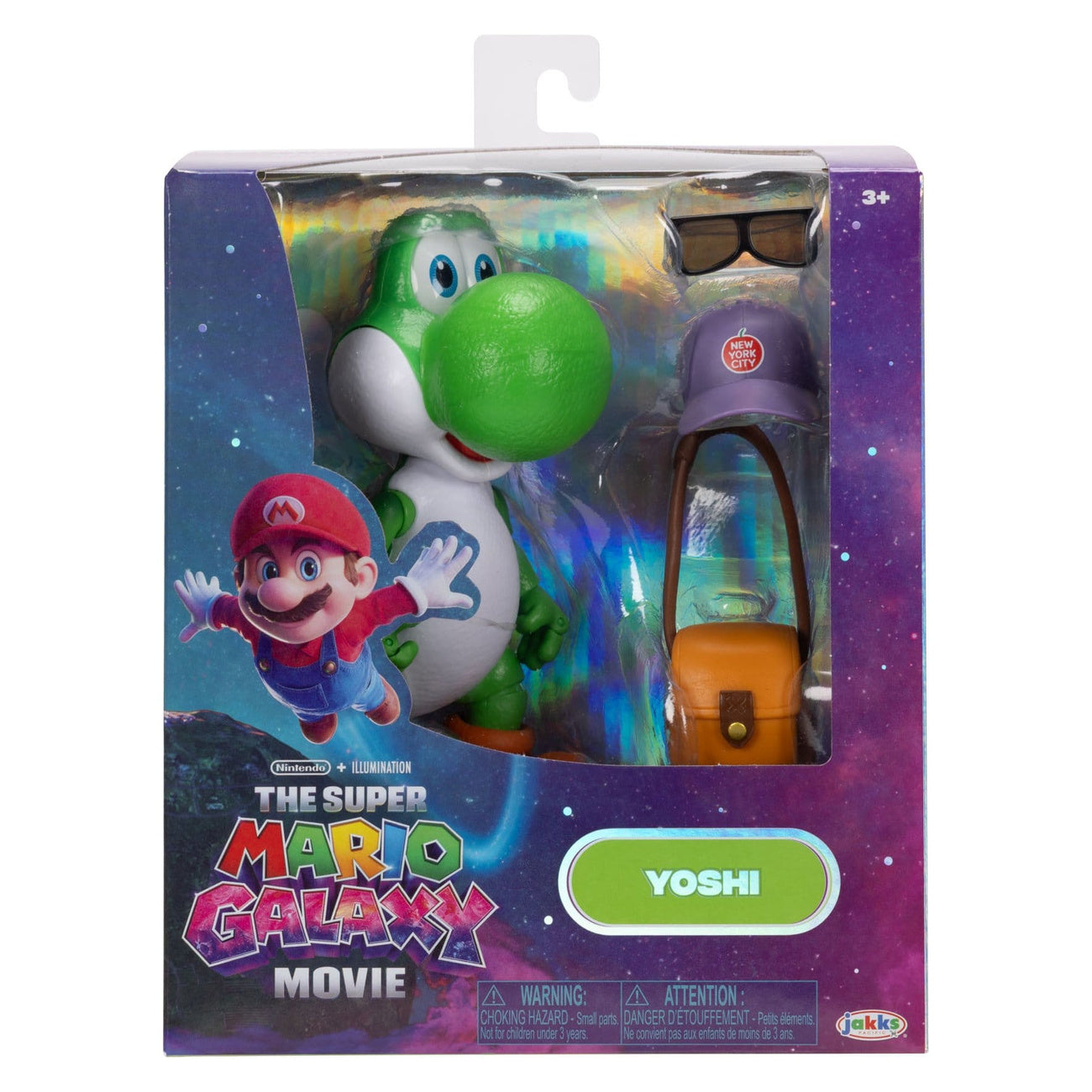 Immagine del prodotto Super Mario Galaxy Movie Action figure Yoshi 13 cm