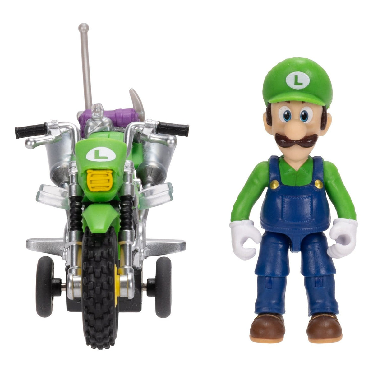 Immagine del prodotto Super Mario Galaxy – Action figure del film Luigi con moto