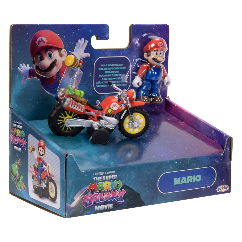 Immagine del prodotto Action figure Super Mario Galaxy Movie con moto