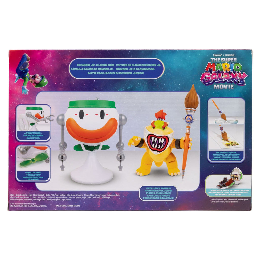 Immagine del prodotto Action figure film Super Mario Galaxy Bowser Jr. con Clown Car