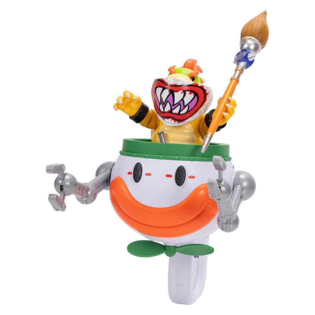 Immagine del prodotto Action figure film Super Mario Galaxy Bowser Jr. con Clown Car