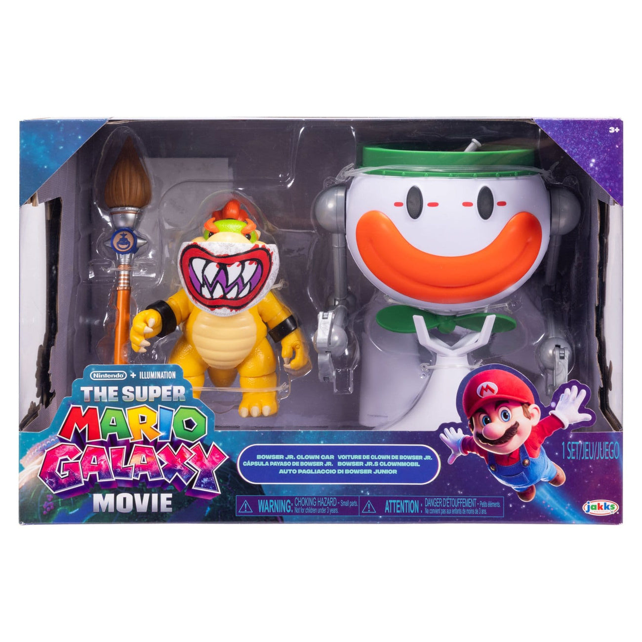 Immagine del prodotto Action figure film Super Mario Galaxy Bowser Jr. con Clown Car
