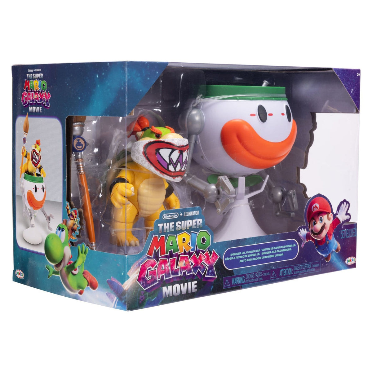Immagine del prodotto Action figure film Super Mario Galaxy Bowser Jr. con Clown Car