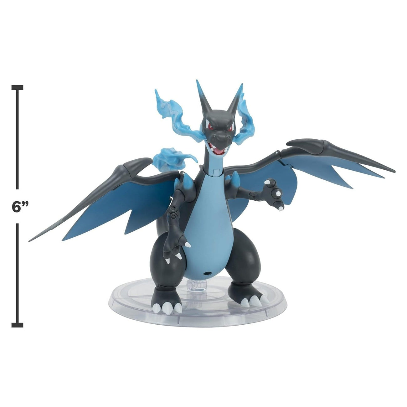 Immagine del prodotto Figura super snodata Pokémon Select Mega Charizard X 15 cm