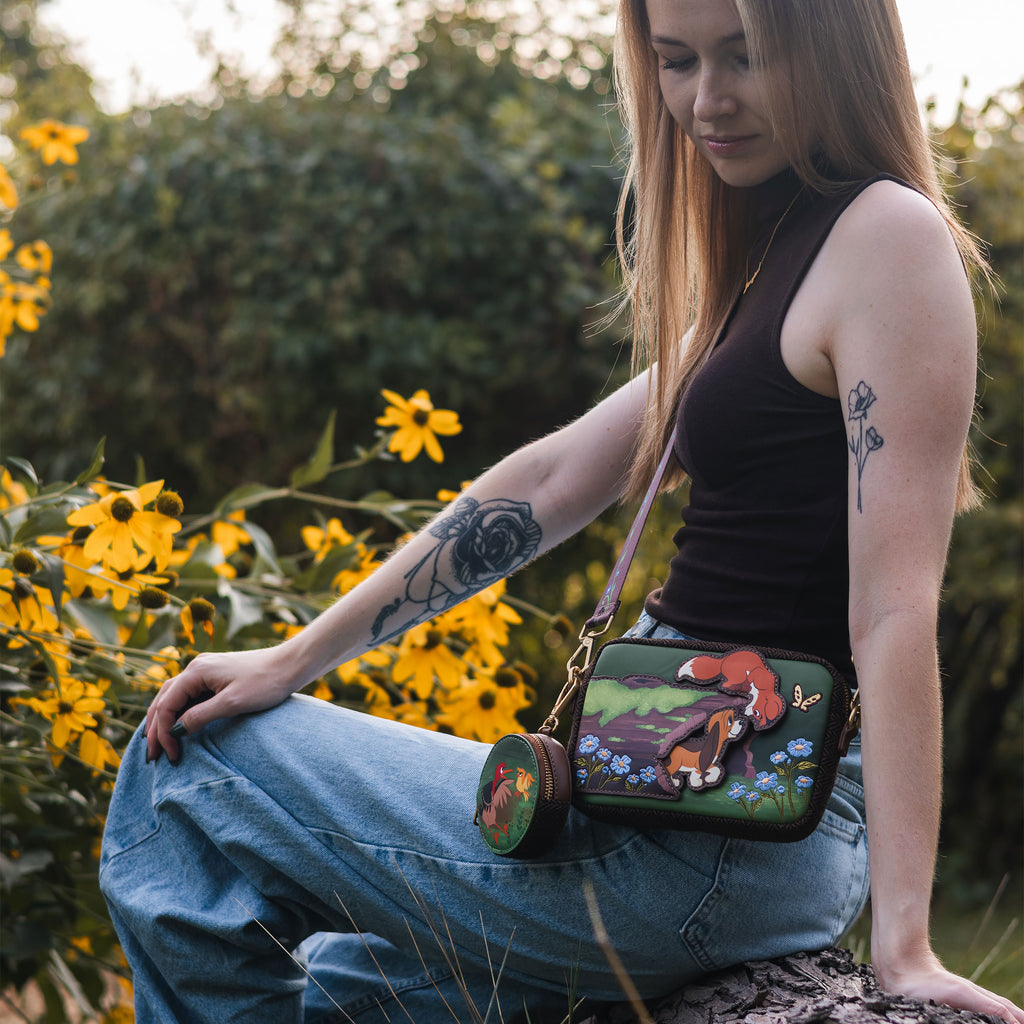 Immagine del prodotto Red e Toby - Borsa a tracolla Tod e Vixey con portafoglio