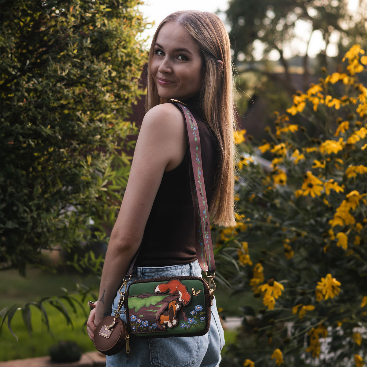 Immagine del prodotto Red e Toby - Borsa a tracolla Tod e Vixey con portafoglio