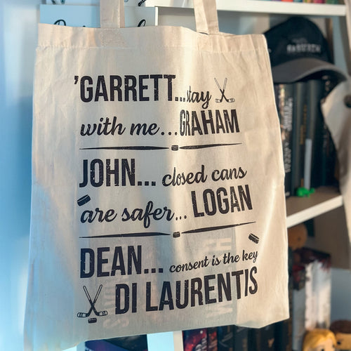 Immagine del prodotto Shopper di Garrett, John e Dean per fan di Off Campus