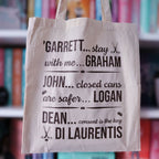 Immagine del prodotto Shopper di Garrett, John e Dean per fan di Off Campus