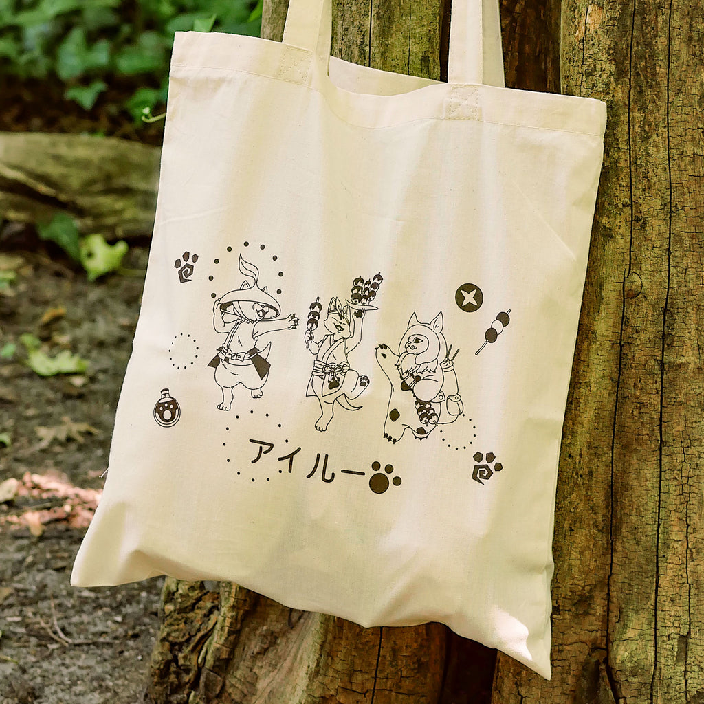 Immagine del prodotto Borsa tote Palico per fan di Monster Hunter