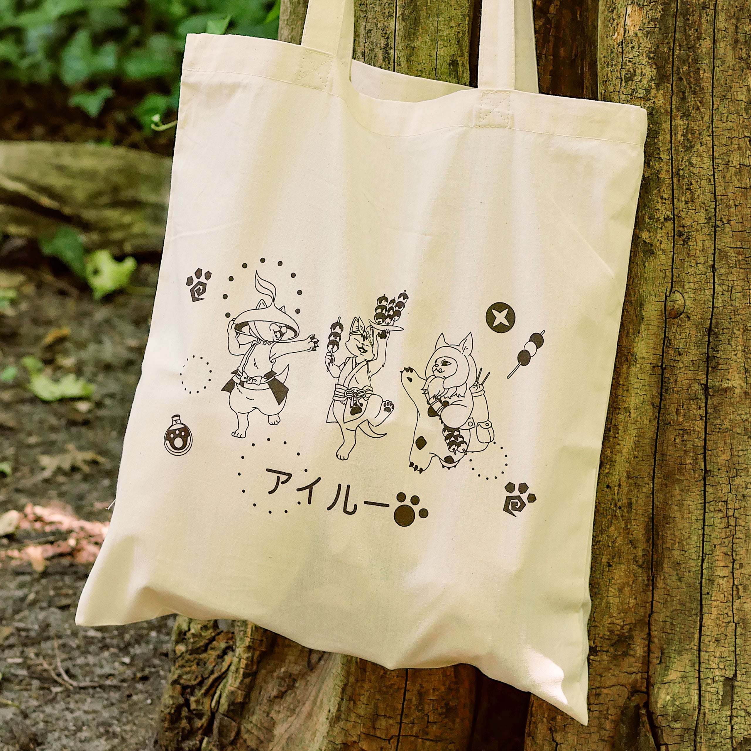 Immagine del prodotto Borsa tote Palico per fan di Monster Hunter