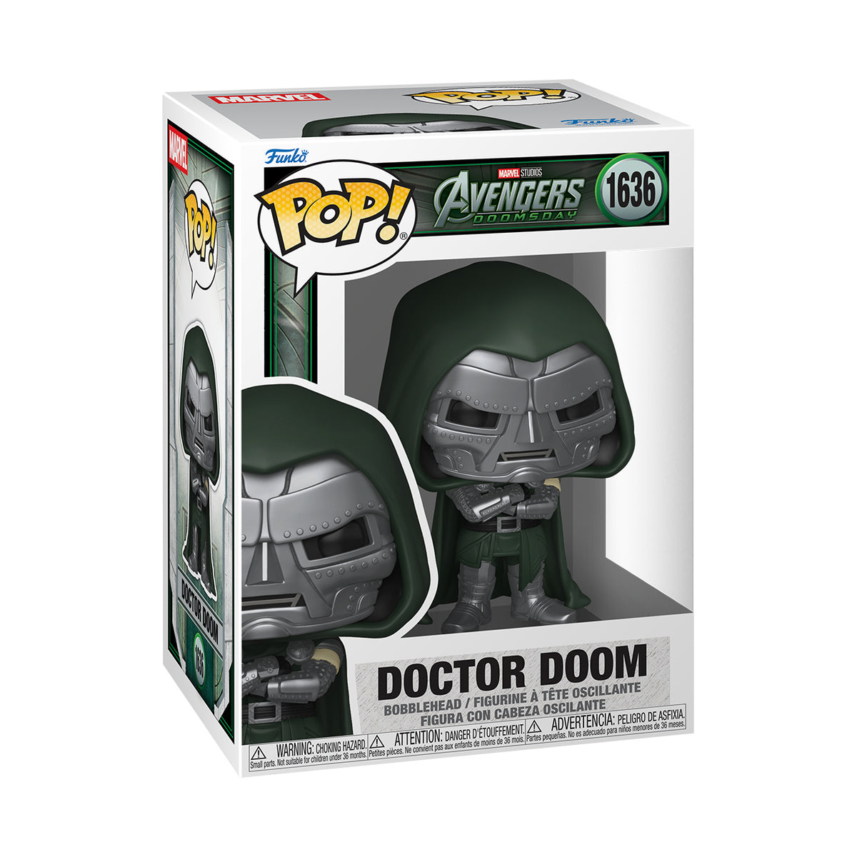 Immagine del prodotto Avengers: Doomsday - Doctor Doom Funko Pop! Figure con testa traballante