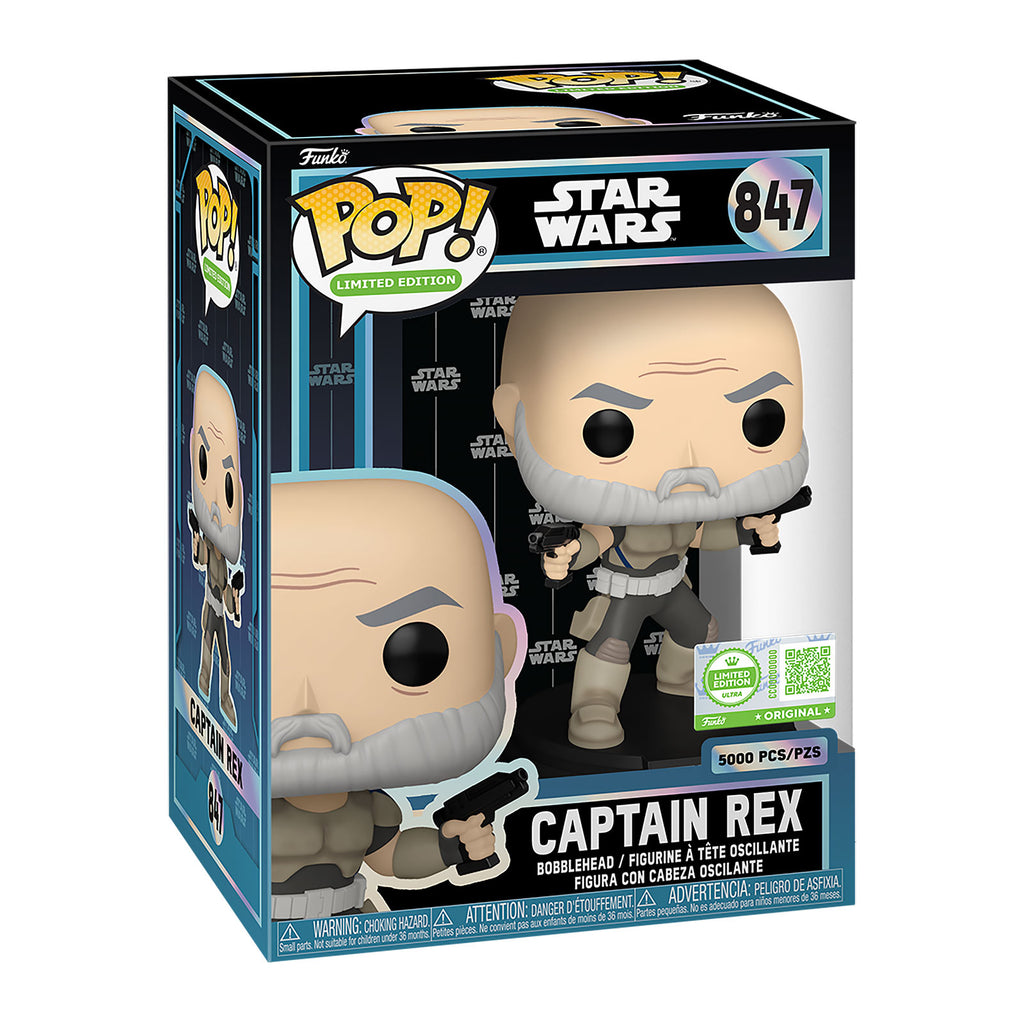 Immagine del prodotto Star Wars - Captain Rex Funko Pop con testa dondolante Edizione Limitata