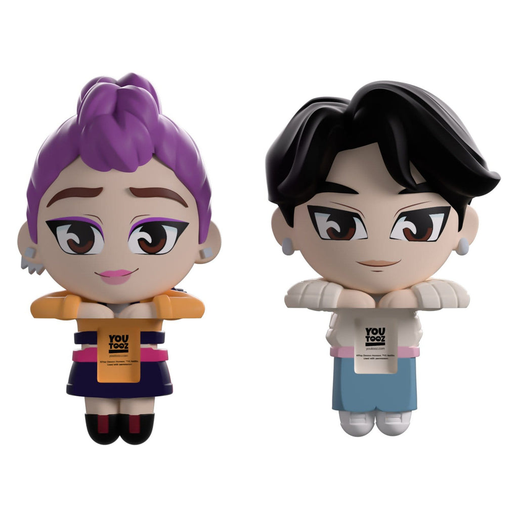 Product image KPop Demon Hunters - Jinu and Rumi Monitor Buddiez Vinyl Figure Set