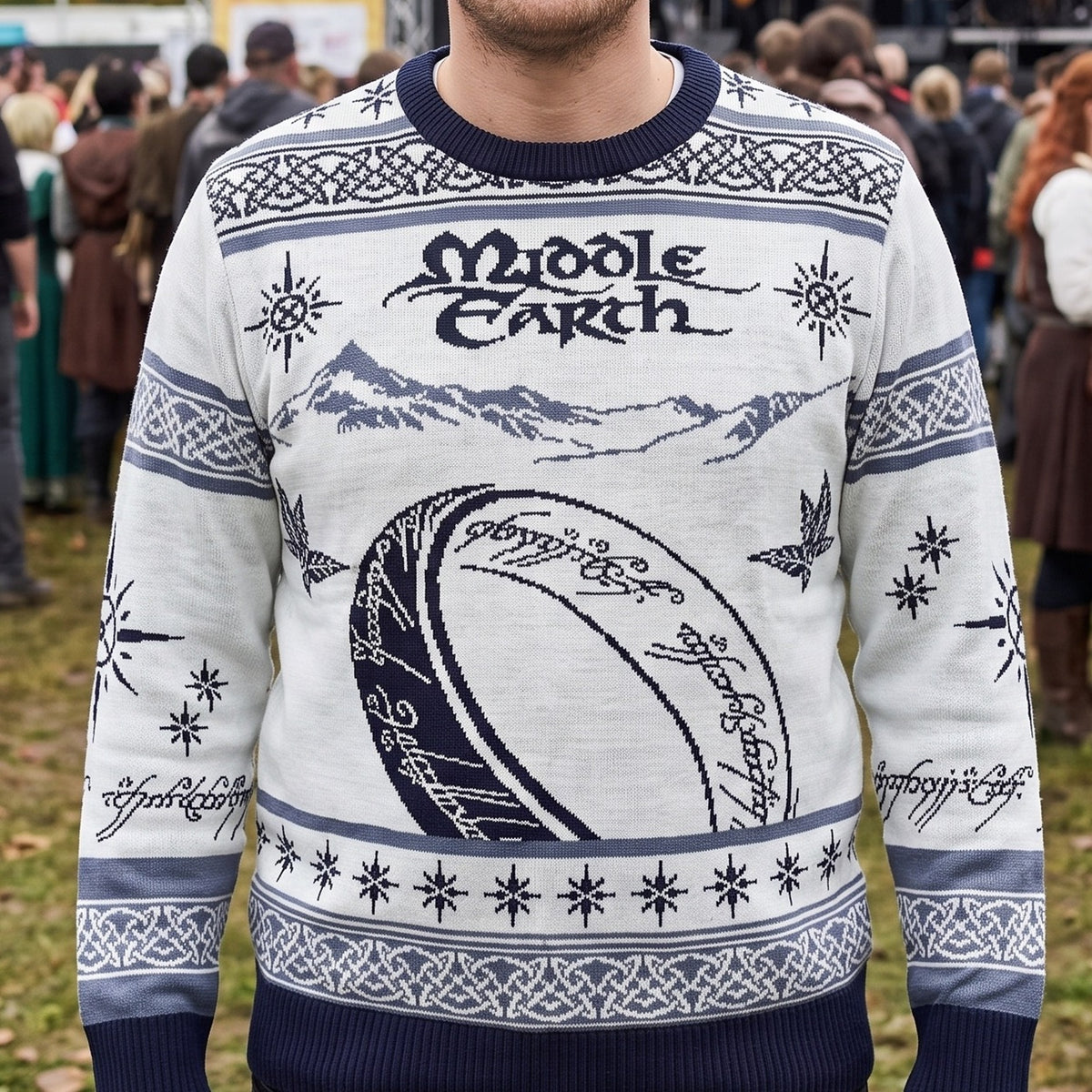 Immagine del prodotto Il Signore degli Anelli - Maglione lavorato a maglia L'Unico Anello