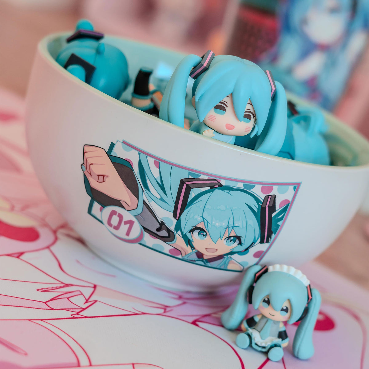 Product image Hatsune Miku - Treble Clef Cereal Bowl