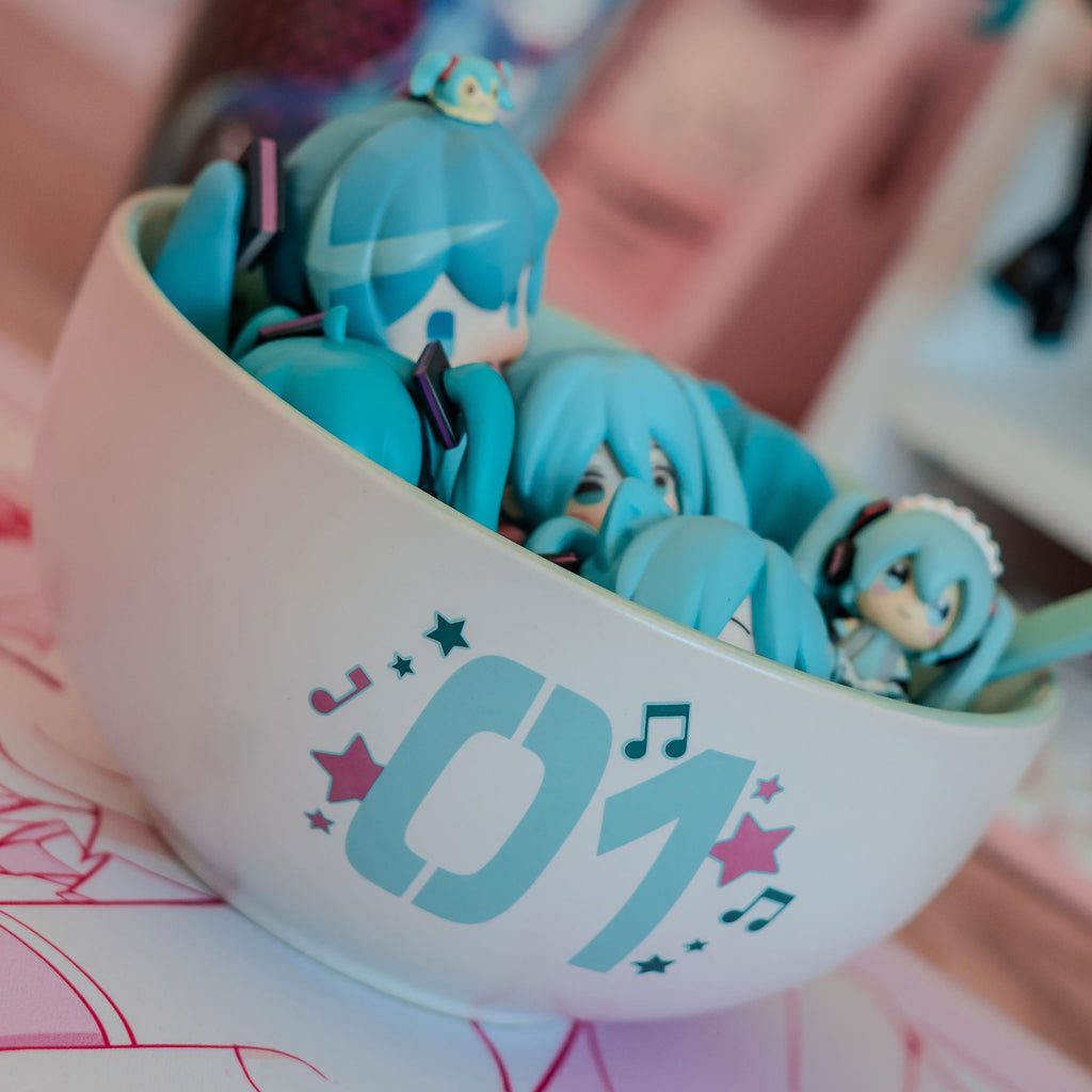 Product image Hatsune Miku - Treble Clef Cereal Bowl