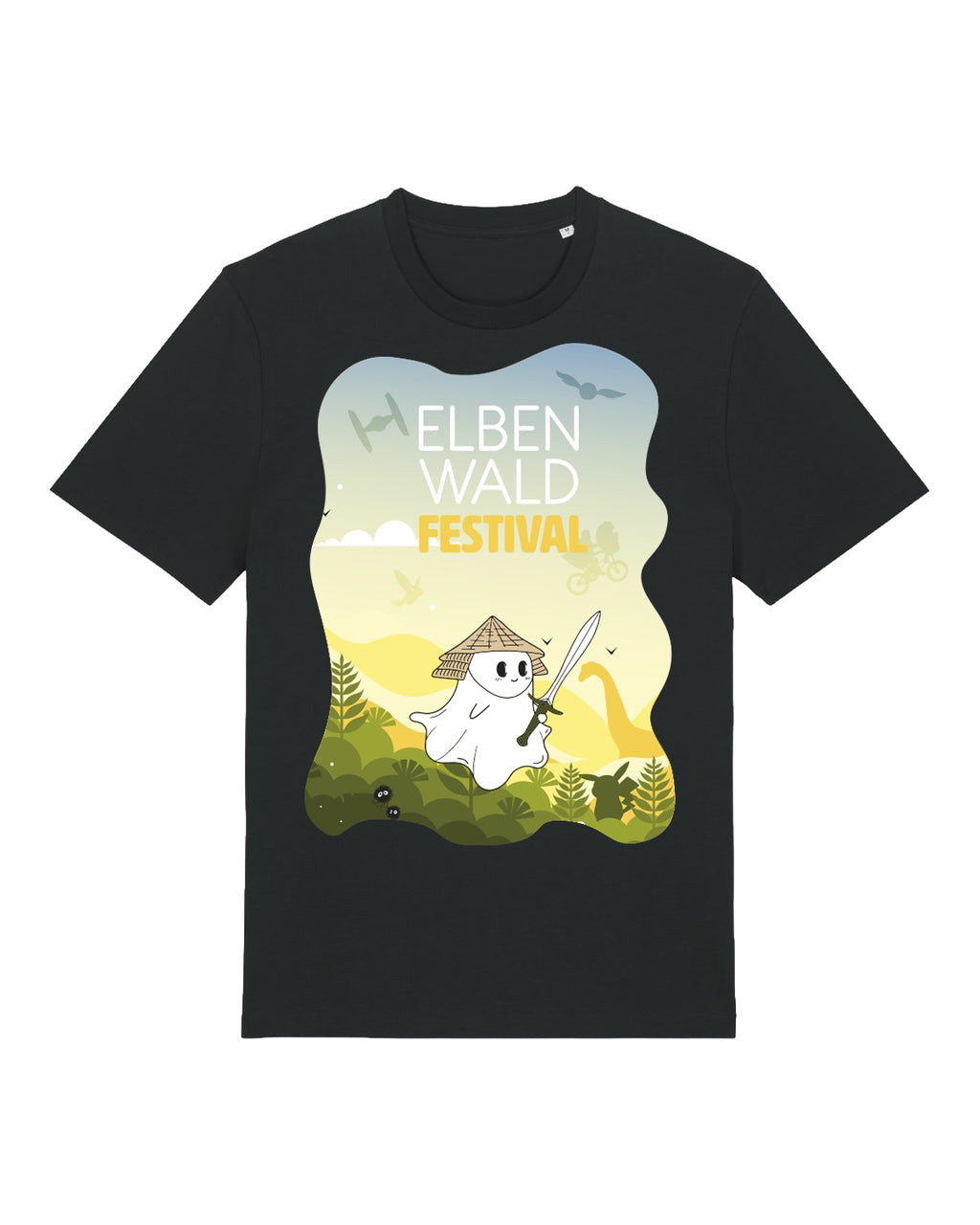 Immagine del prodotto Elbenwald Festival 2026 - T-shirt Ghost Line Up