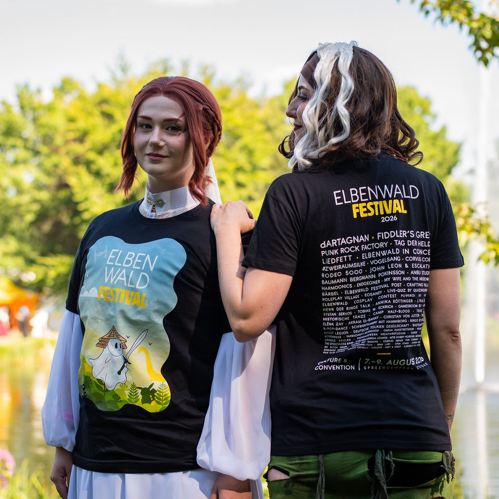 Immagine del prodotto Elbenwald Festival 2026 - T-shirt Ghost Line Up