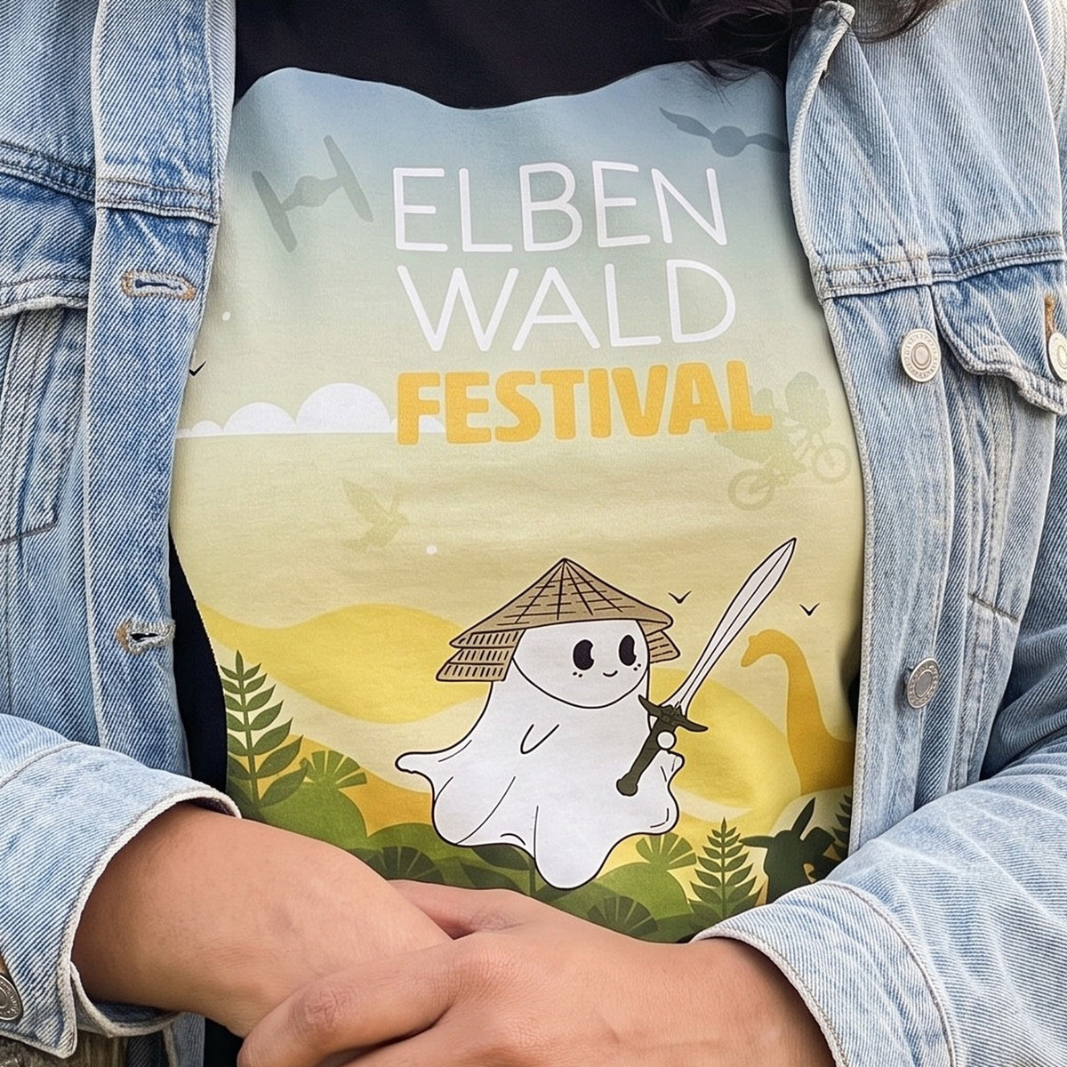 Immagine del prodotto Elbenwald Festival 2026 - T-shirt Ghost Line Up