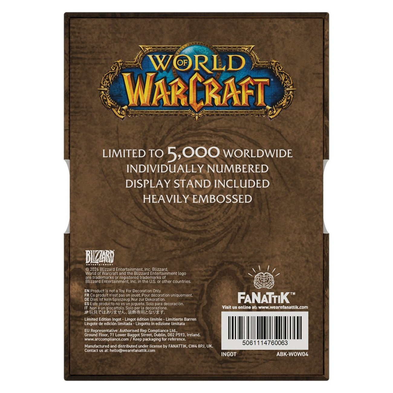 Immagine del prodotto World of Warcraft - Copertina I Barrens Edizione Limitata
