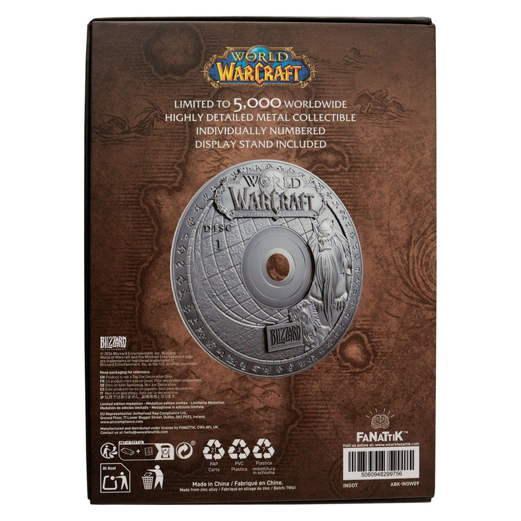 Immagine del prodotto World of Warcraft - CD-ROM in Metallo Edizione Limitata