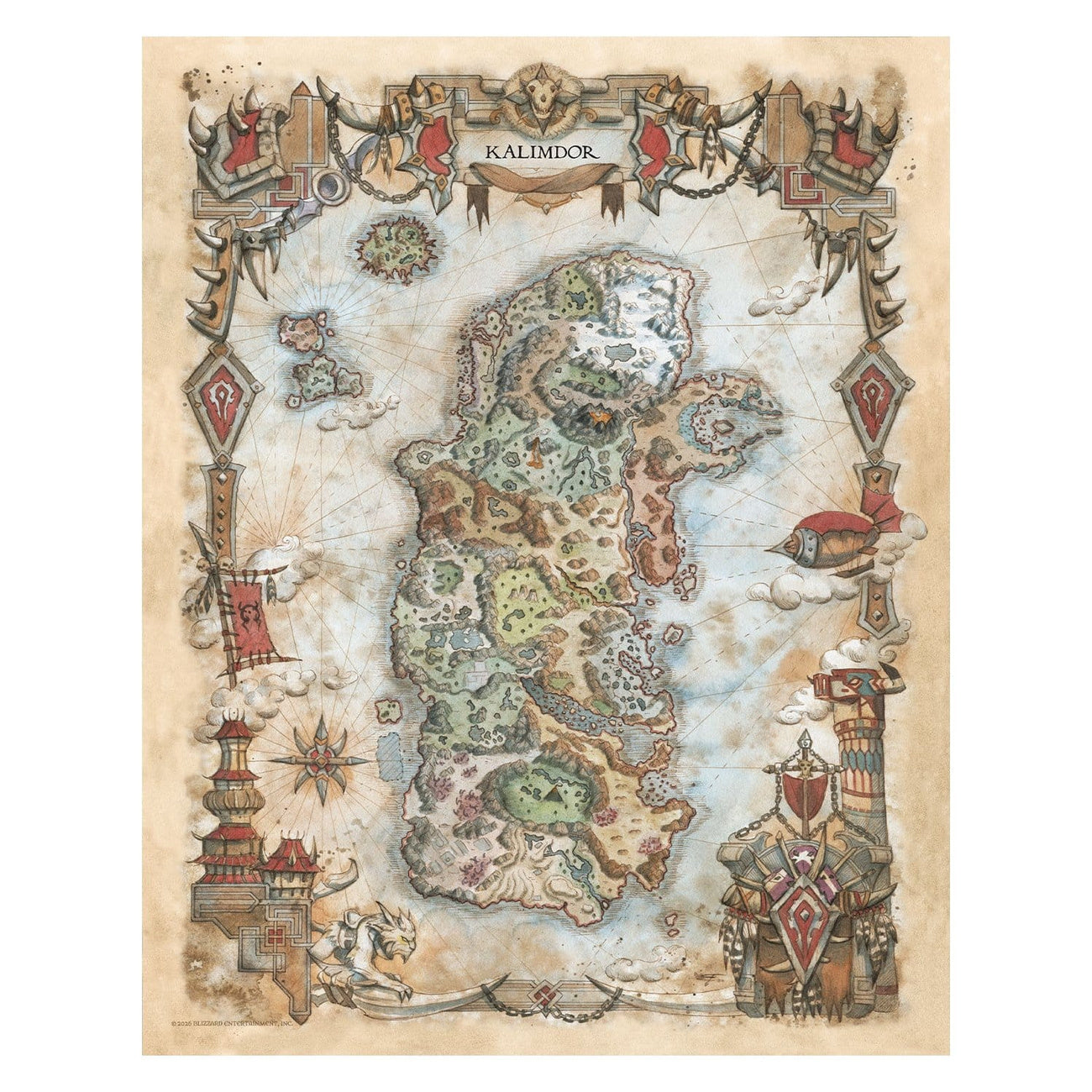 Immagine del prodotto World of Warcraft - Set di 5 art print