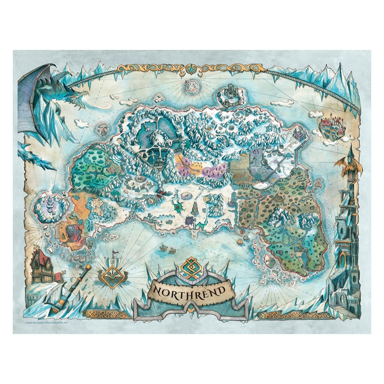 Immagine del prodotto World of Warcraft - Set di 5 art print