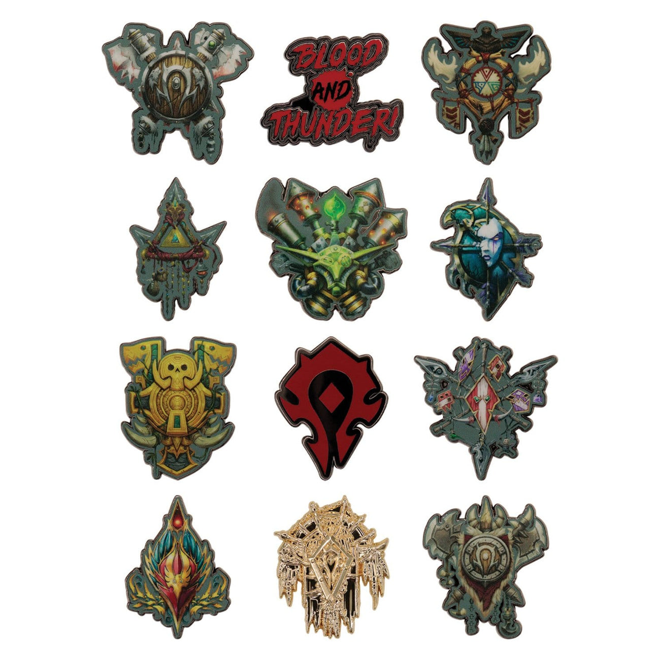 Immagine del prodotto World of Warcraft - Espositore con 12 mystery pin Orda
