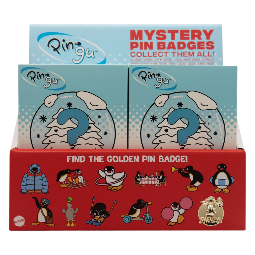 Immagine del prodotto Pingu - Espositore con 12 pin misteriosi