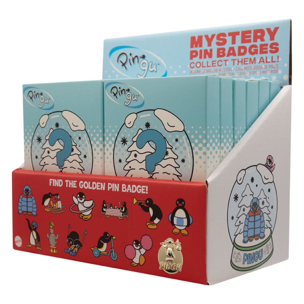Immagine del prodotto Pingu - Espositore con 12 pin misteriosi