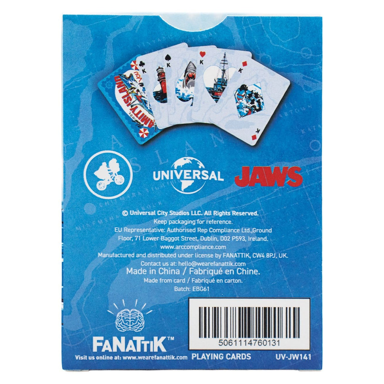 Immagine del prodotto Lo squalo - Carte da gioco espositore da 12