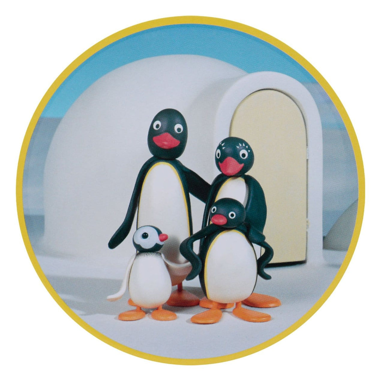 Immagine del prodotto Pingu - Family Set di 4 sottobicchieri
