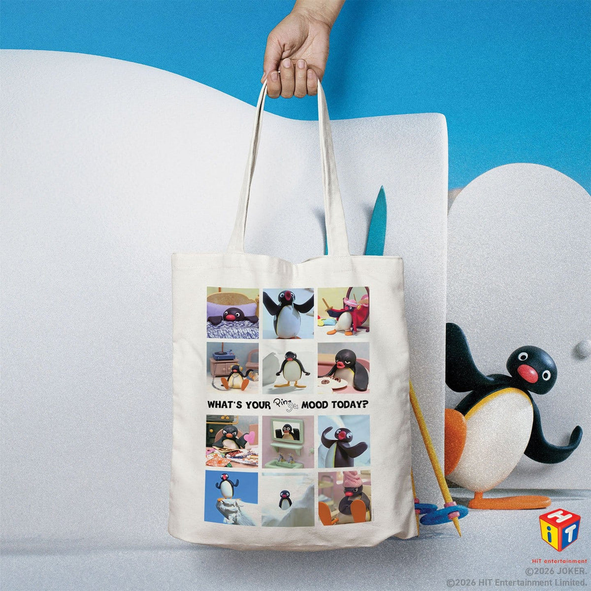 Immagine del prodotto Pingu - Borsa in cotone Moods of the Pingu