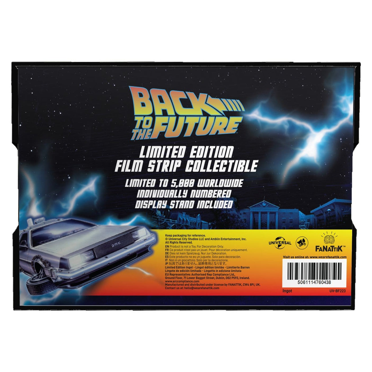 Immagine del prodotto Ritorno al Futuro - Rullo di pellicola in metallo Replica da collezione Edizione Limitata