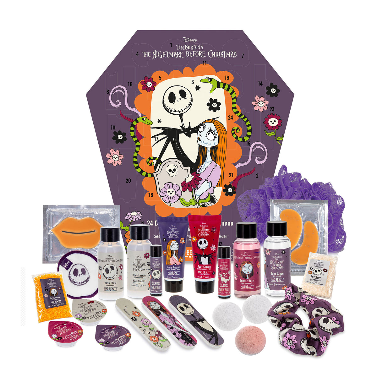 Immagine del prodotto Nightmare Before Christmas - Calendario dell'Avvento cosmetico bara di Jack
