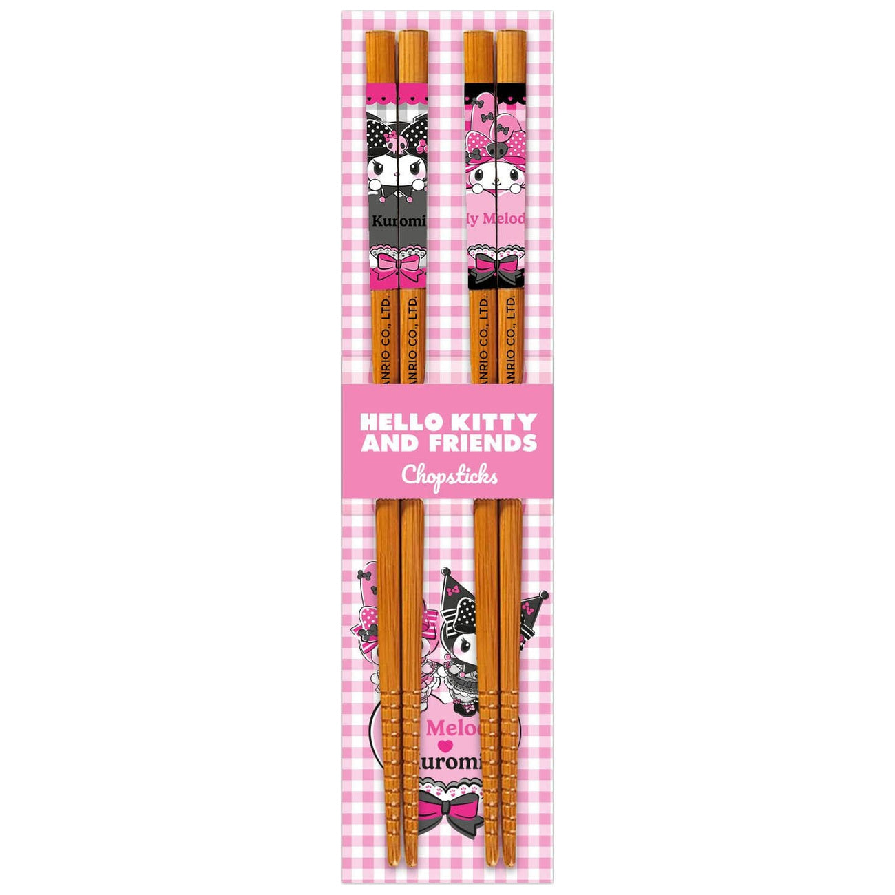 Product image Hello Kitty - Kuromi and My Melody Chopsticks
