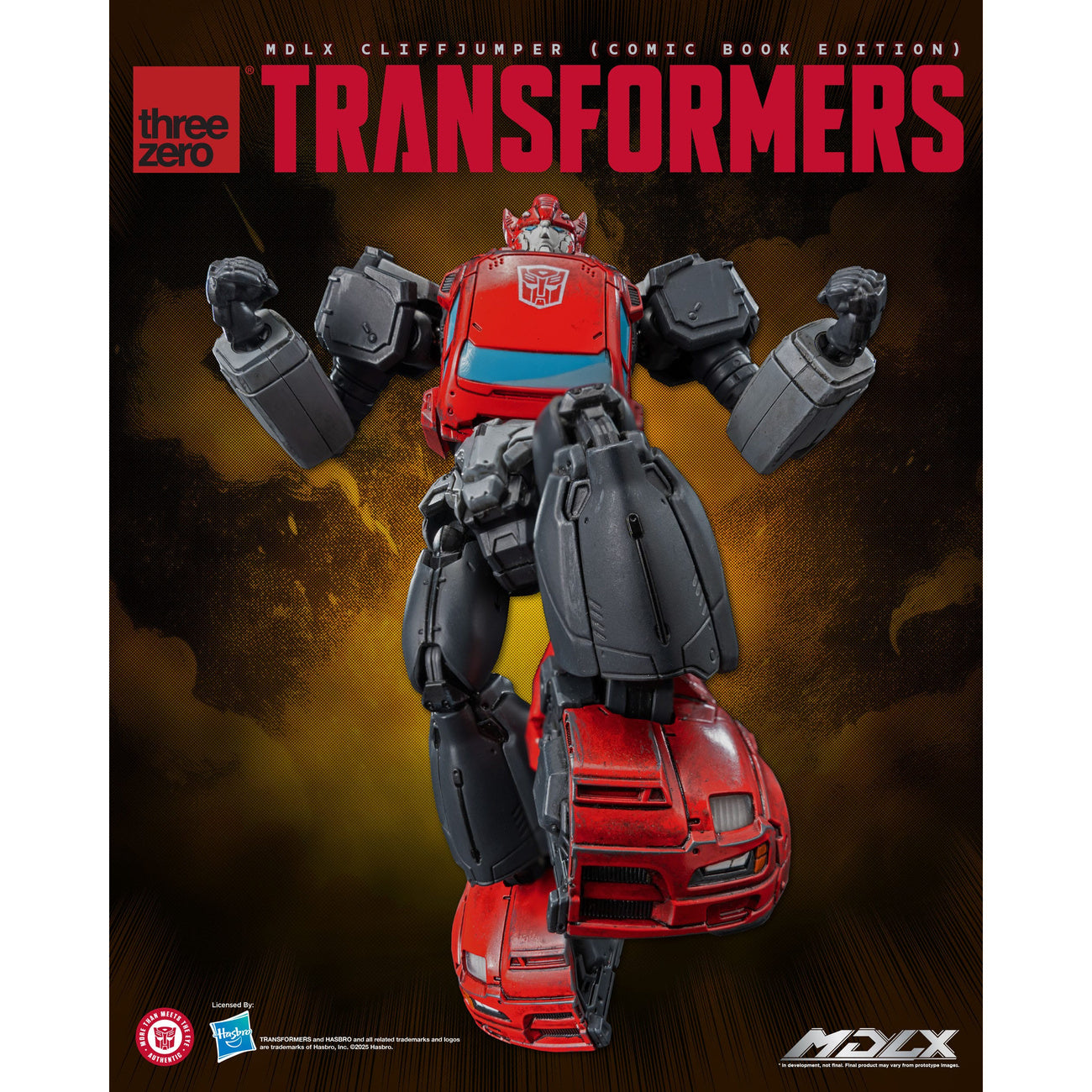 Product image Transformers MDLX Action Figure Cliffjumper (Comic Book)