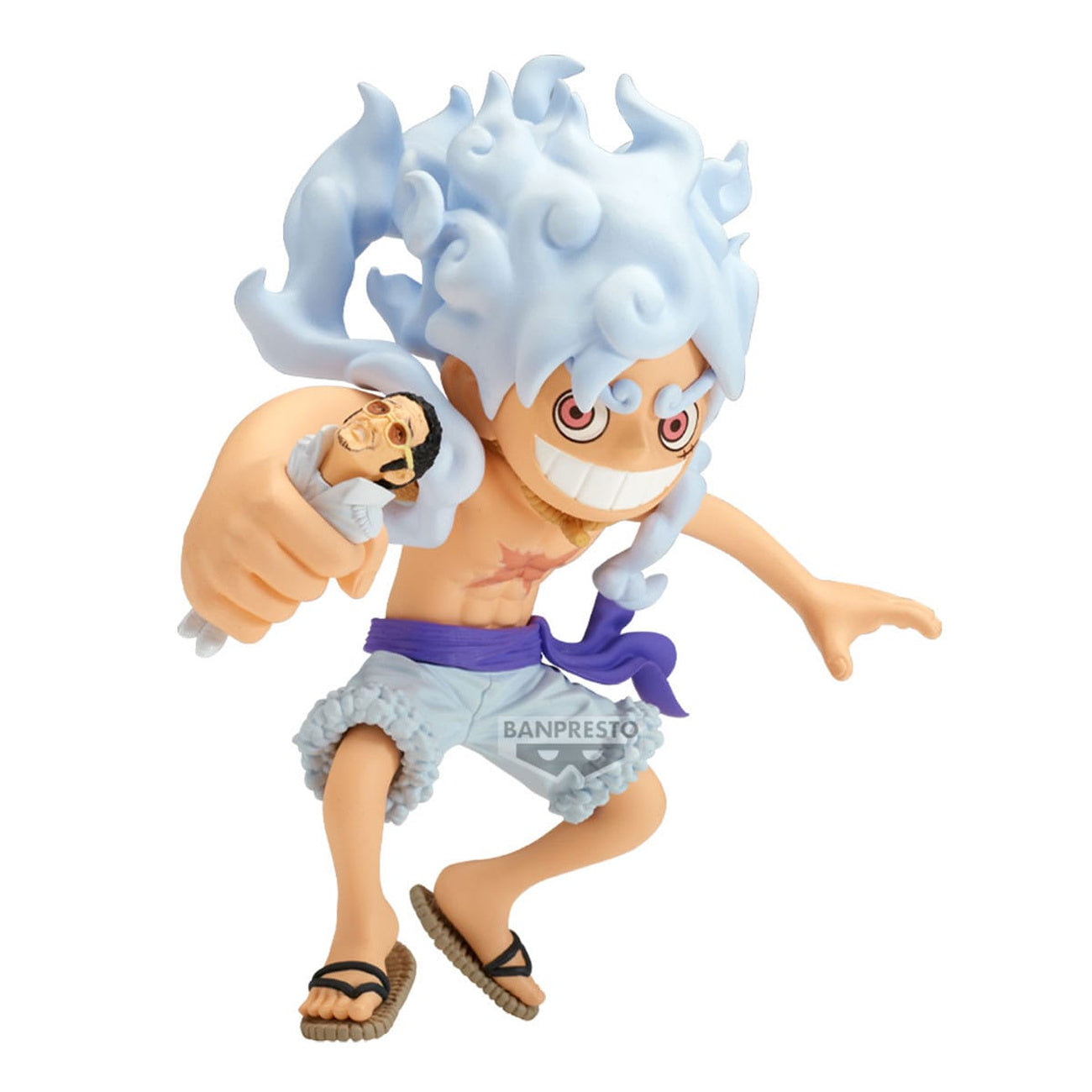 Immagine del prodotto One Piece Mega WCF statua in PVC Monkey D. Rufy vs Borsalino