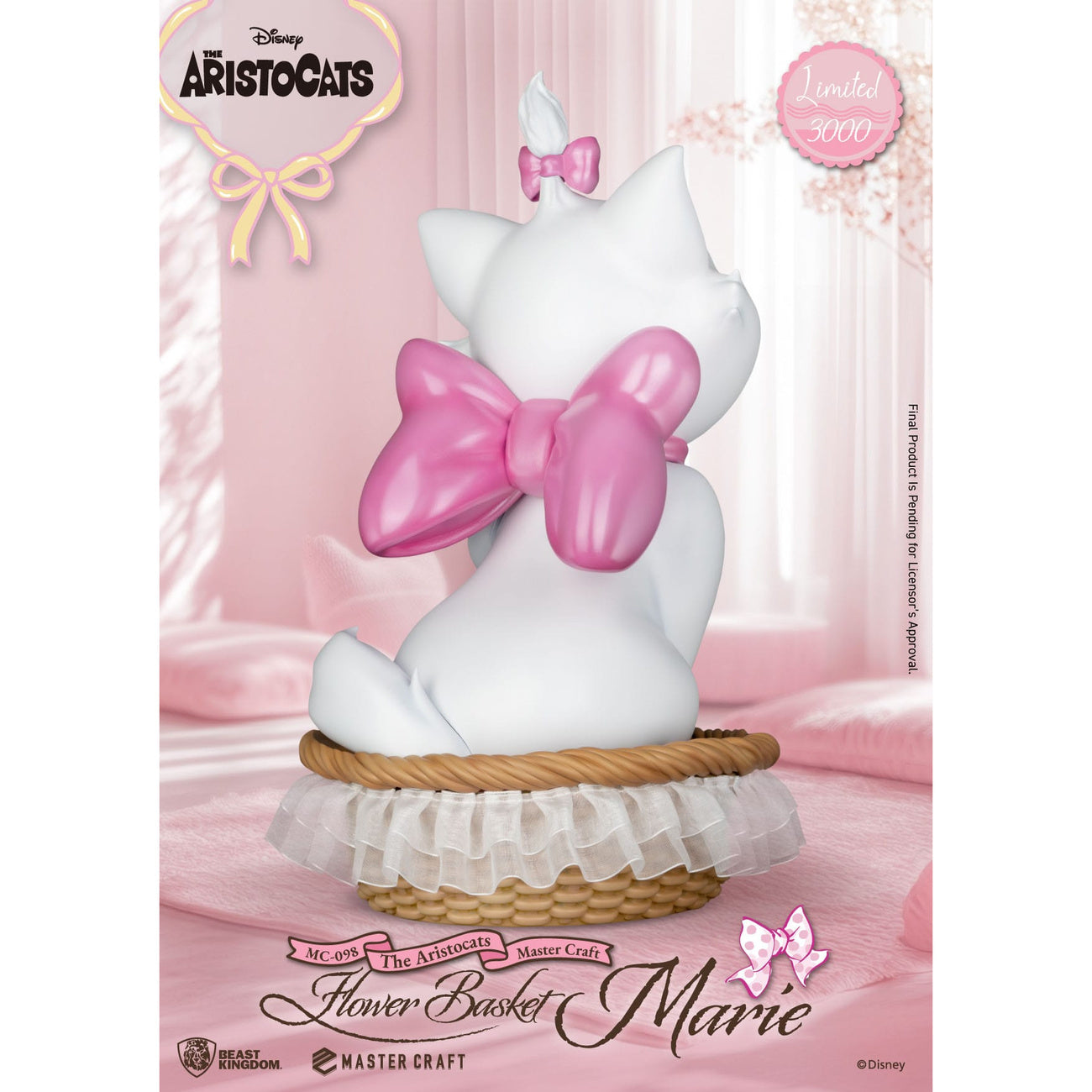 Immagine del prodotto Gli Aristogatti Statua Master Craft Cesto di fiori Marie 32 cm