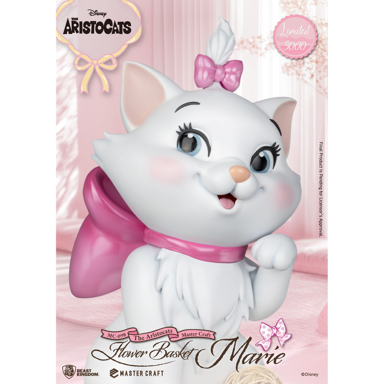 Immagine del prodotto Gli Aristogatti Statua Master Craft Cesto di fiori Marie 32 cm