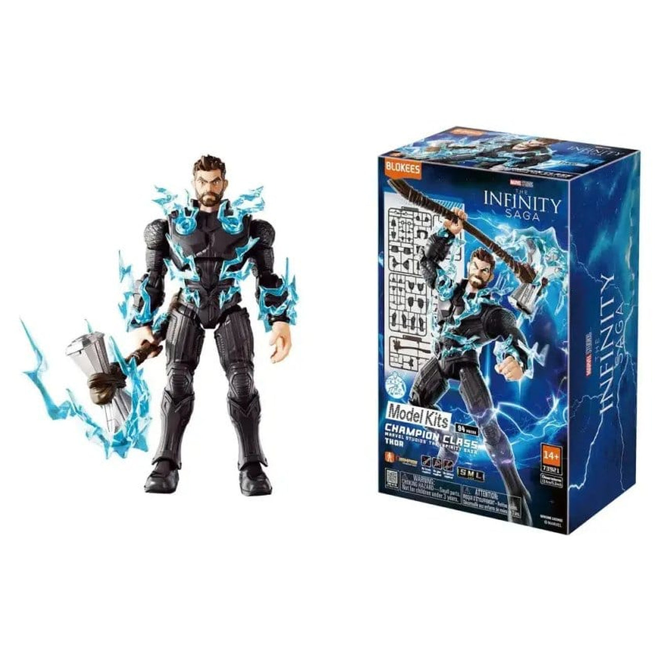 Immagine del prodotto Set da costruzione Marvel Blokees Thor